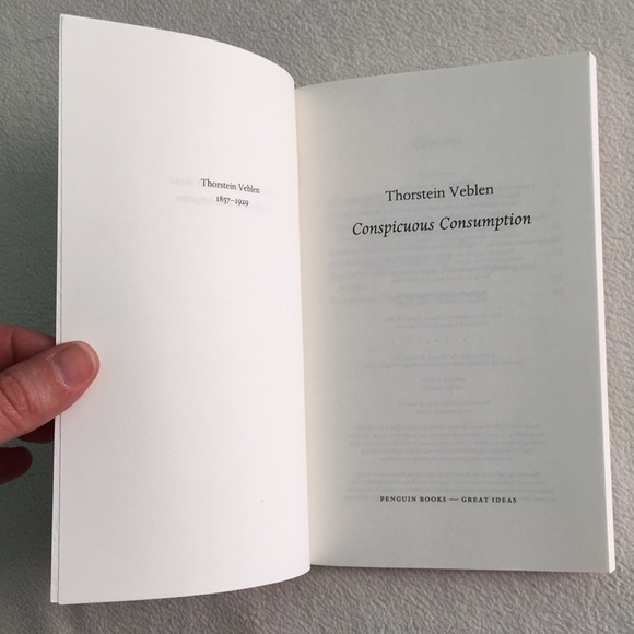 Like New “Conspicuous Consumption” Softcover Book - Picture 7 of 15